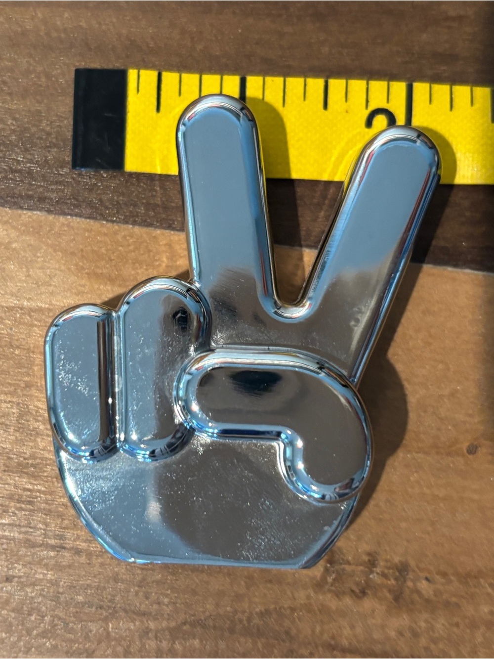 UMBRA Peace Photo Holder Paperweight Desk Accent Peace Sign - Picture 9 of 10